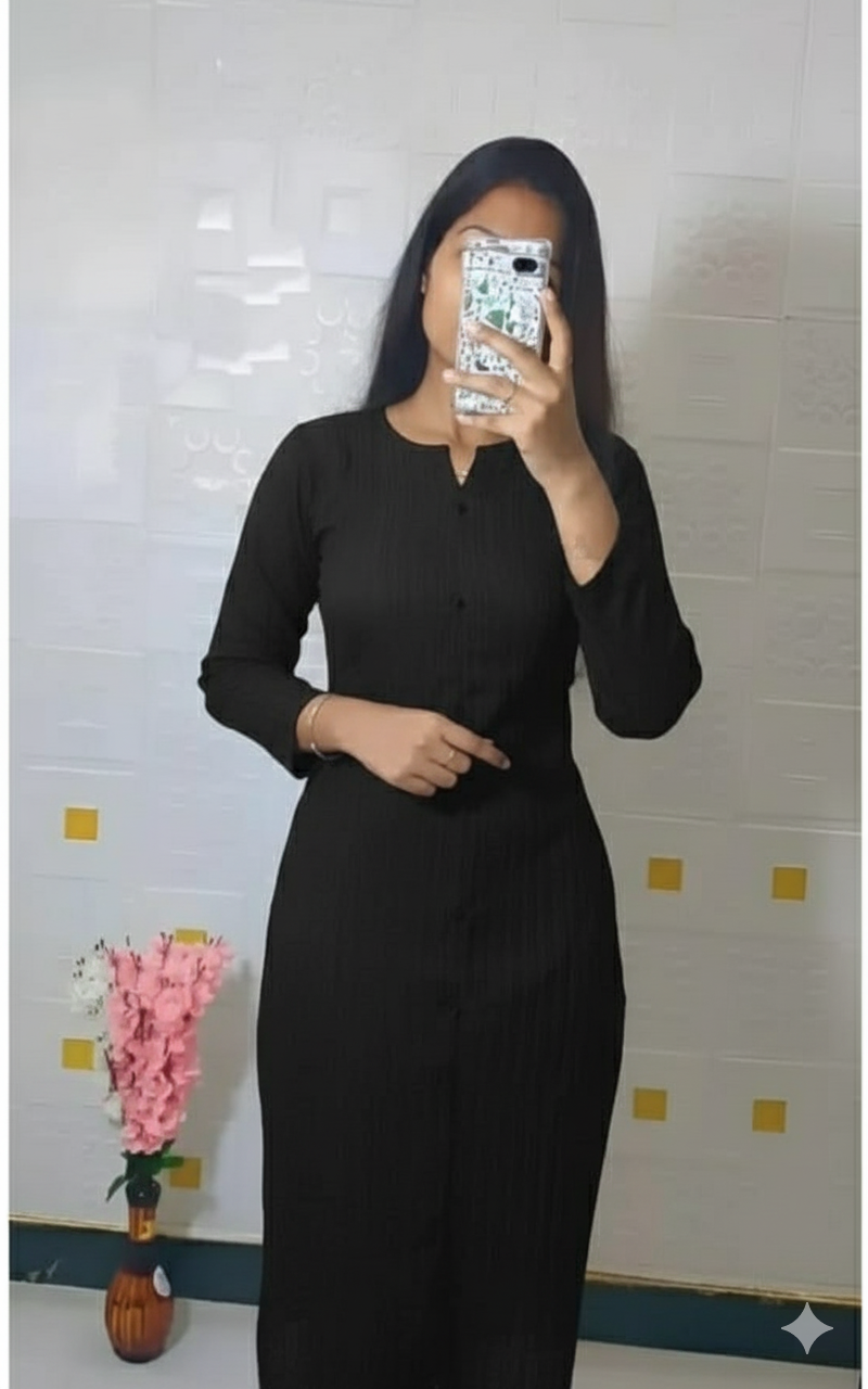 7 Popcorn kurtis (Random colors )