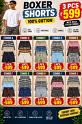 3 PCS BOXER SHORTS