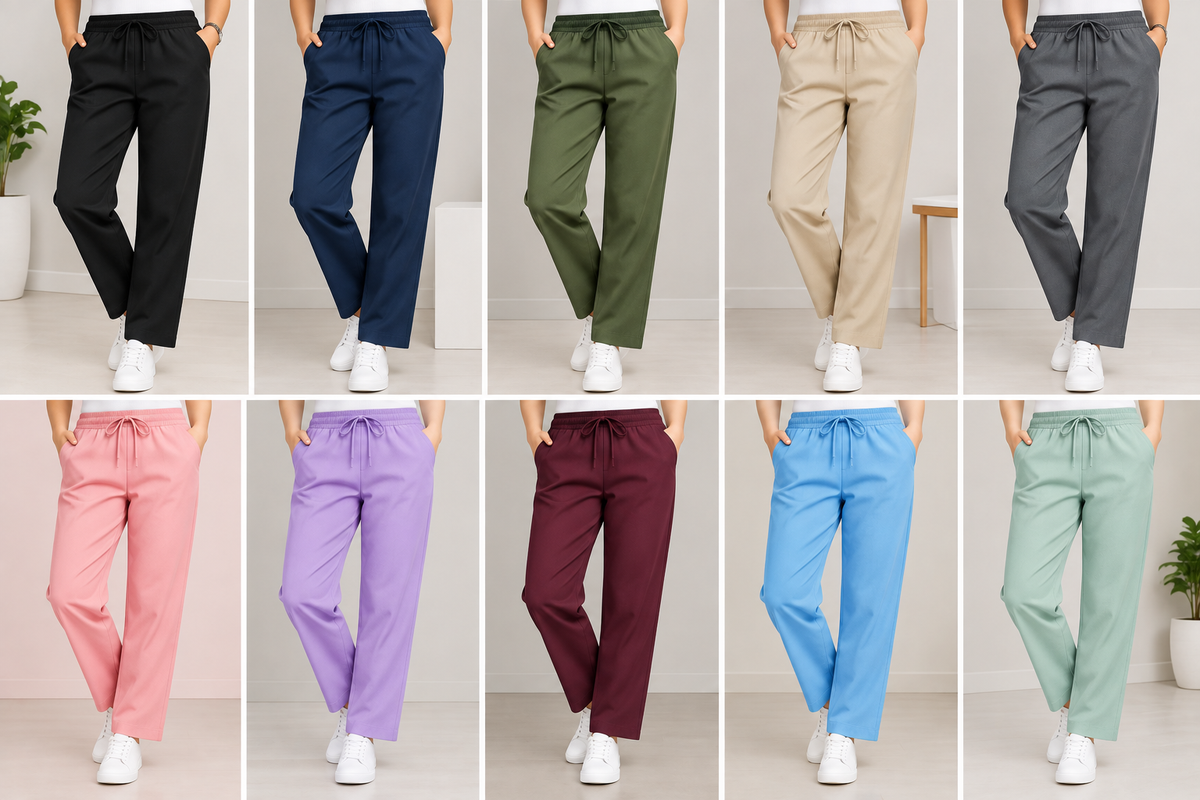 4 PCS STRAIGHT PANT COMBO
