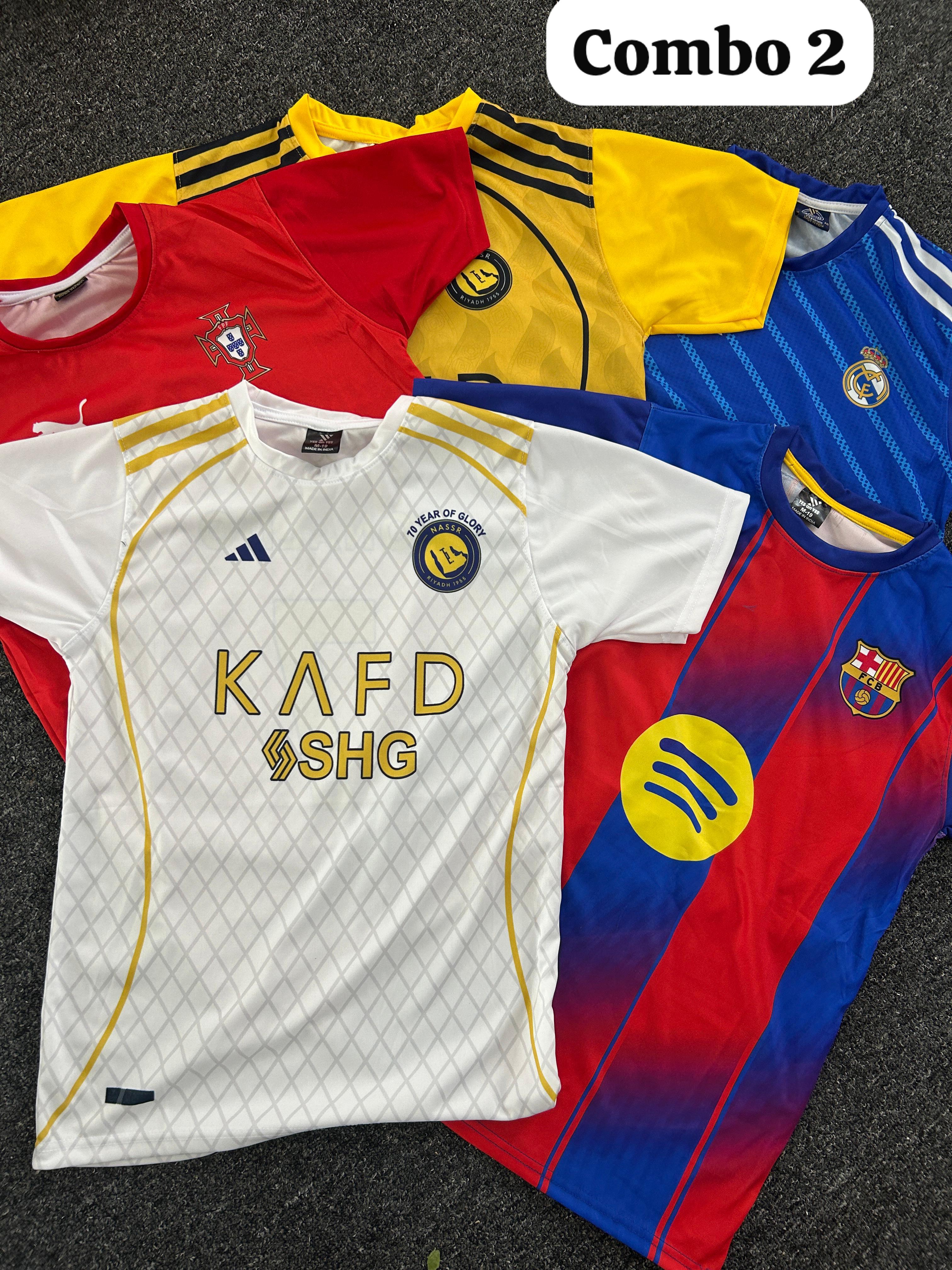 Combo offer 5 Football jersey
