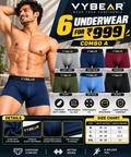 MENS INNERWEAR-6 PCS