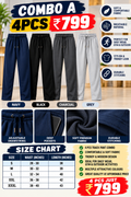 4 PCS TRACK PANT
