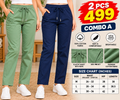 2 PCS STRAIGHT PANT