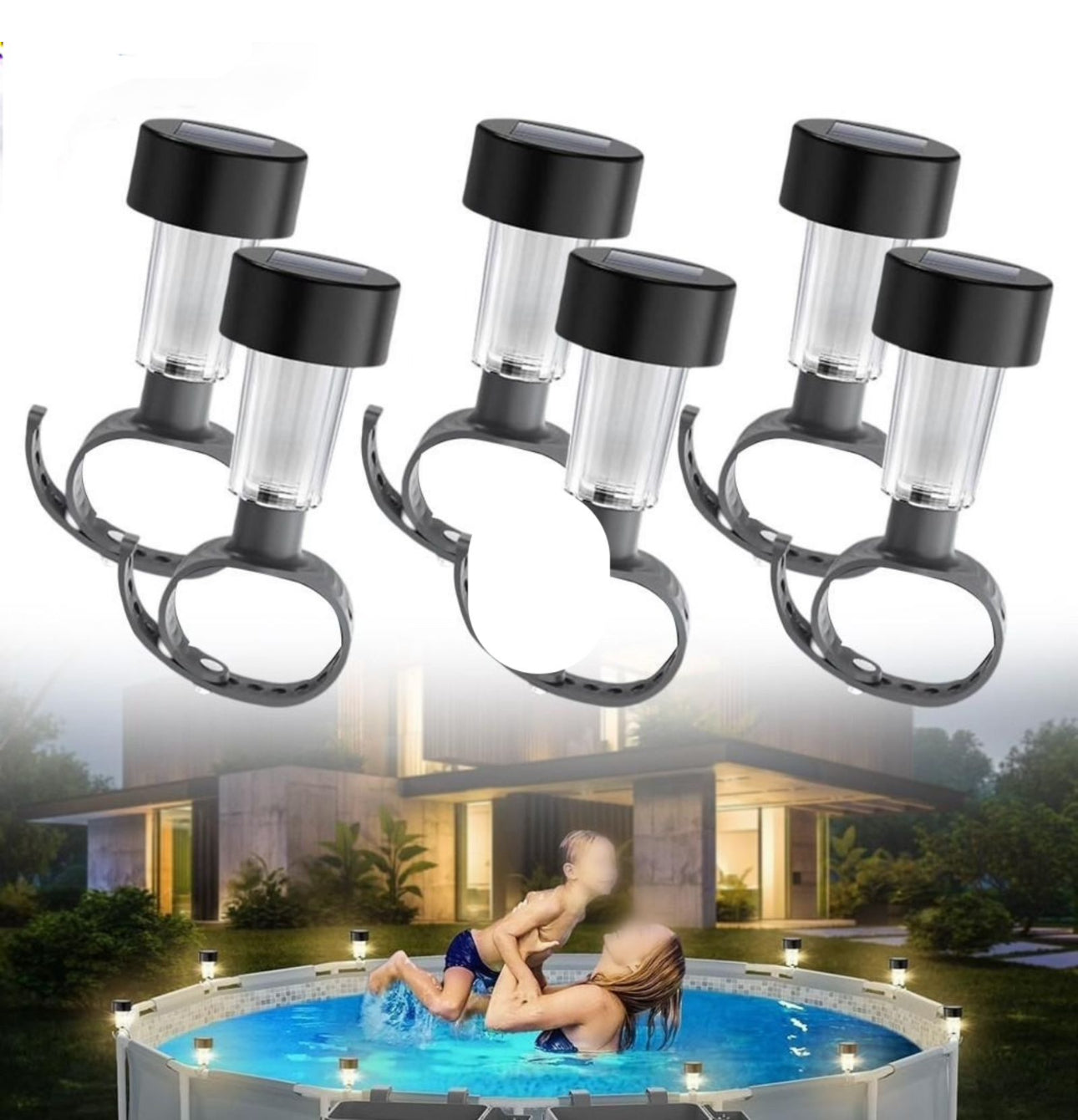 Pack of 3 SOLAR CHARGING BULB