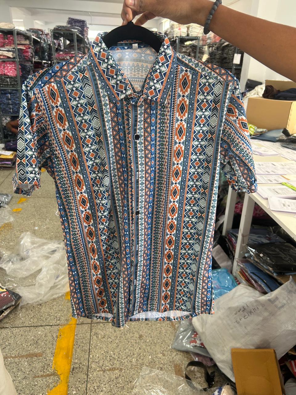 5 Mens Printed shirt (Random design)