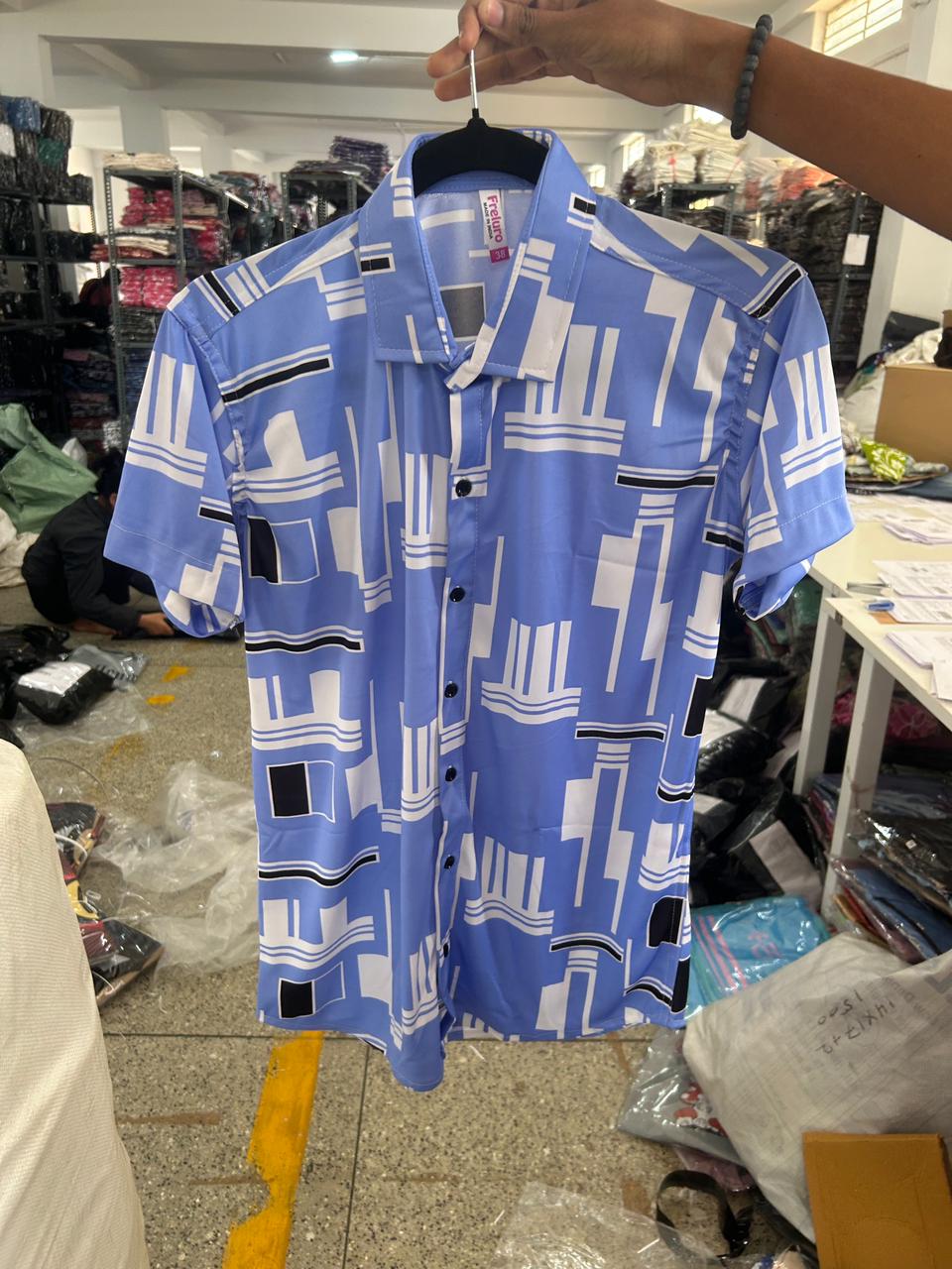 5 Mens Printed shirt (Random design)