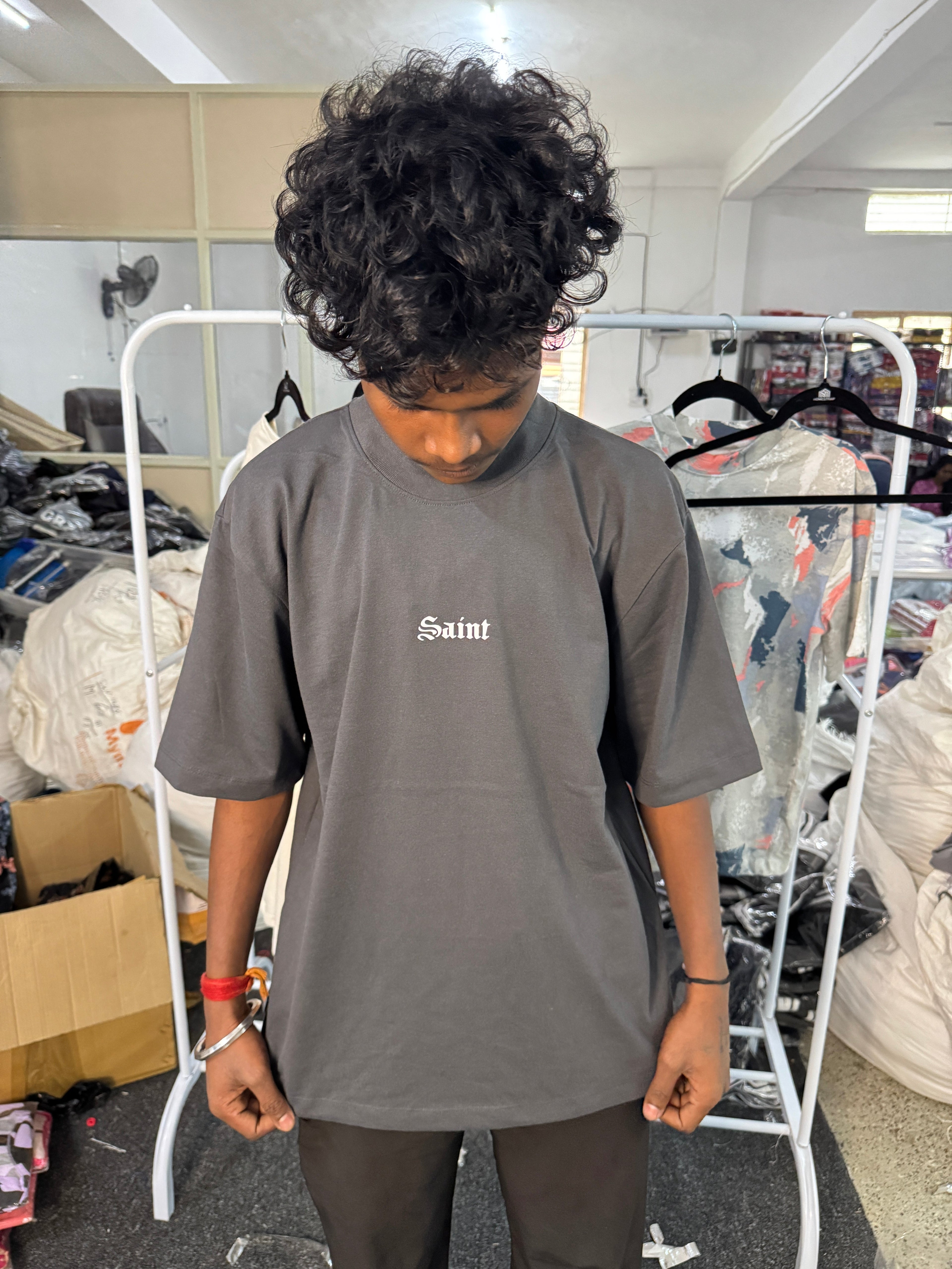 5 Drop Shoulder T shirt ( Random designs only )