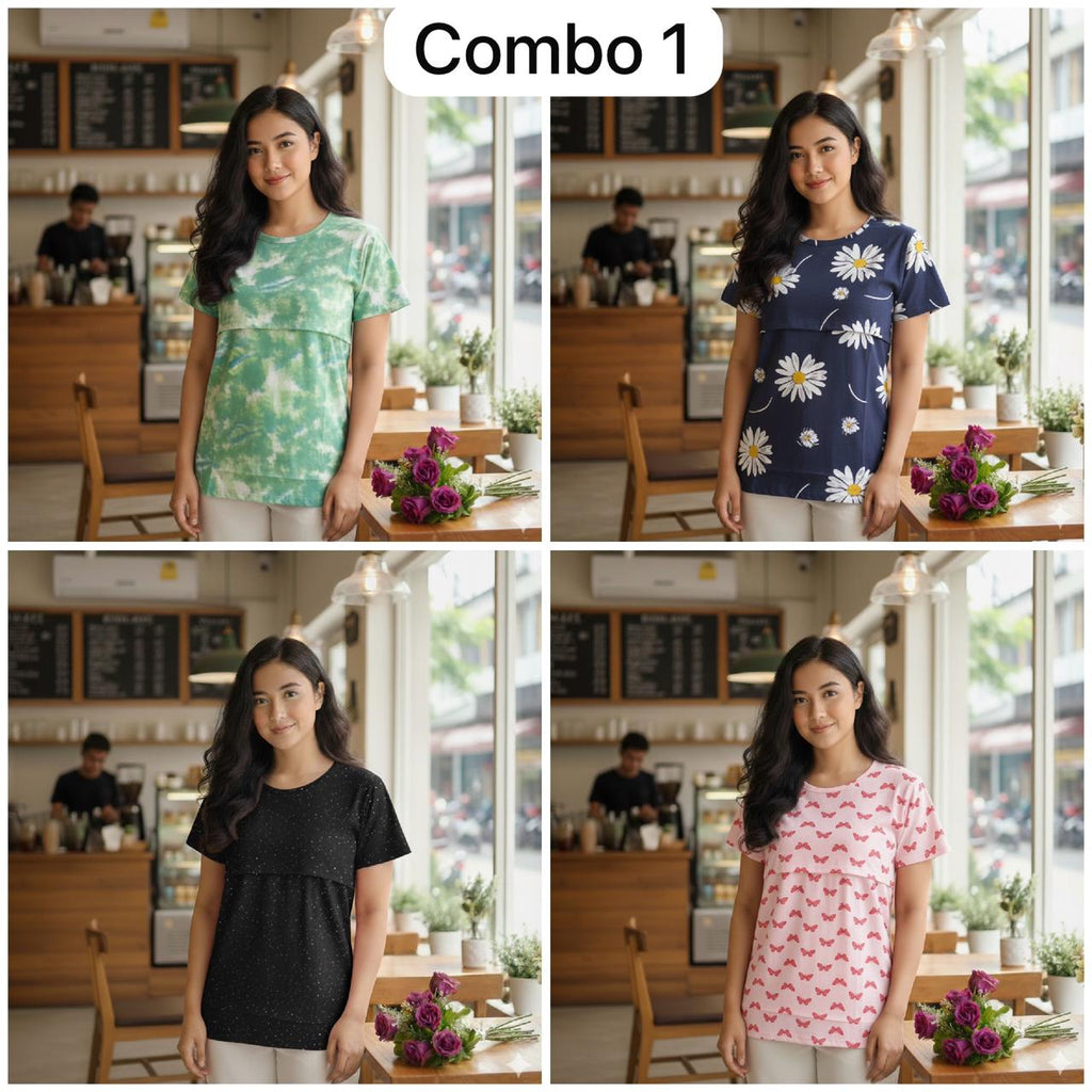 4 Feeding tshirt combo