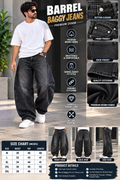 BARREL BAGGY JEANS