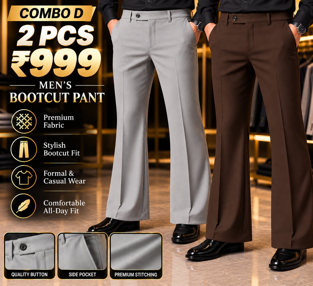 2PCS BOOTCUT PANT