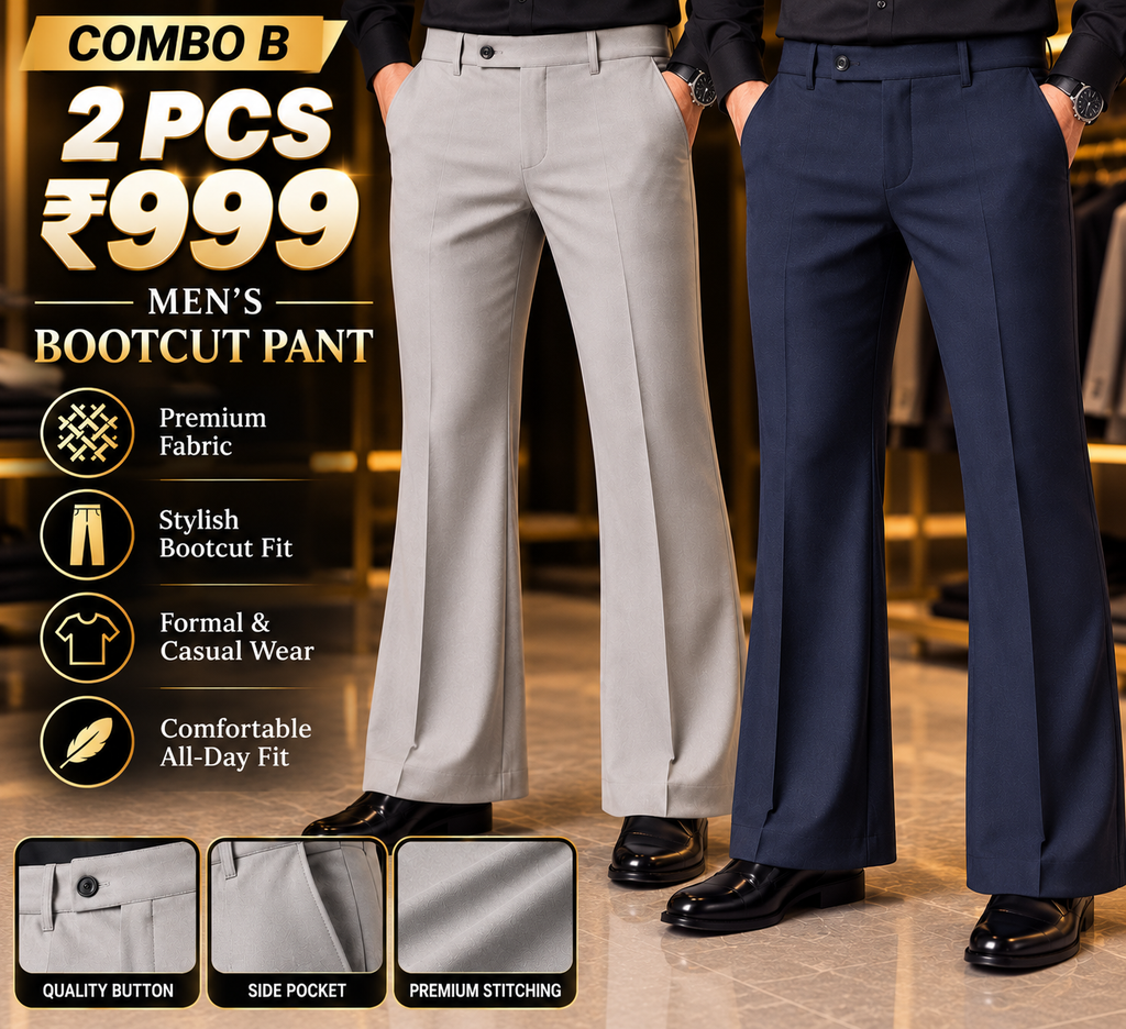 2PCS BOOTCUT PANT
