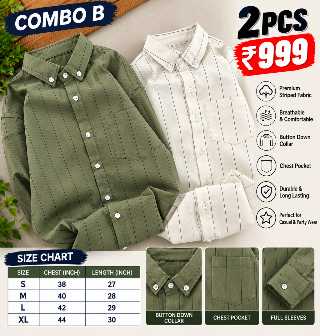 2 PCS OLD MONEY SHIRT