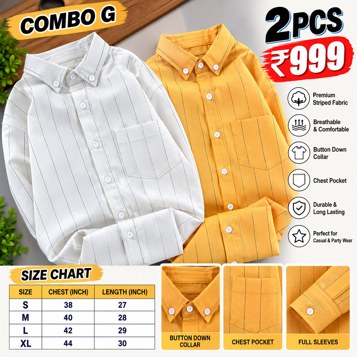 2 PCS OLD MONEY SHIRT