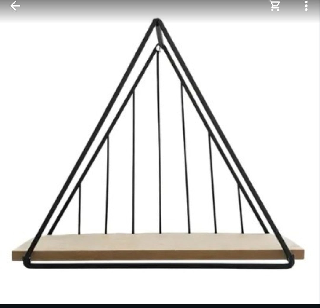 METAL WALL SHELF TRIANGLE