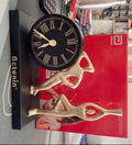 METAL TABLE CLOCK