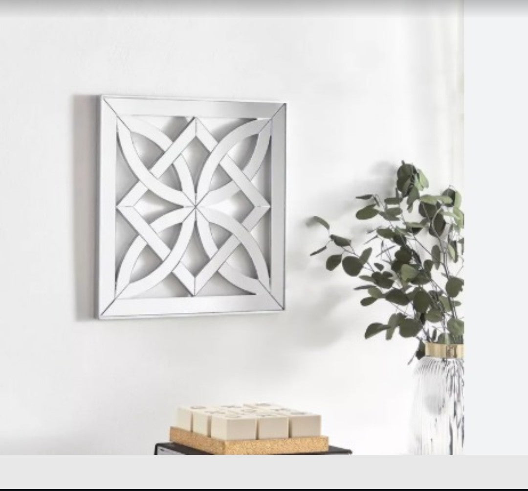 6 PC SET MIRROR WALL STICKER