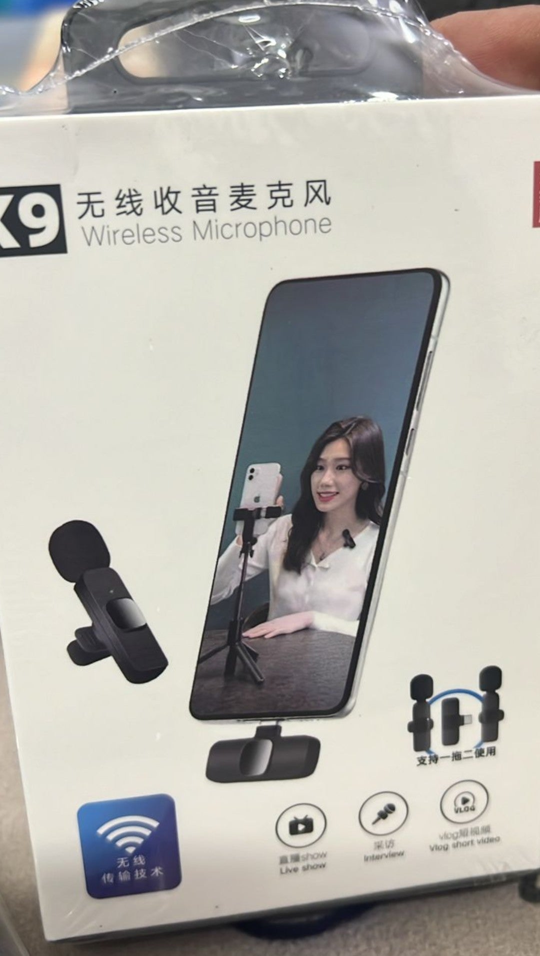 K9 WIRELESS MICROPHONE