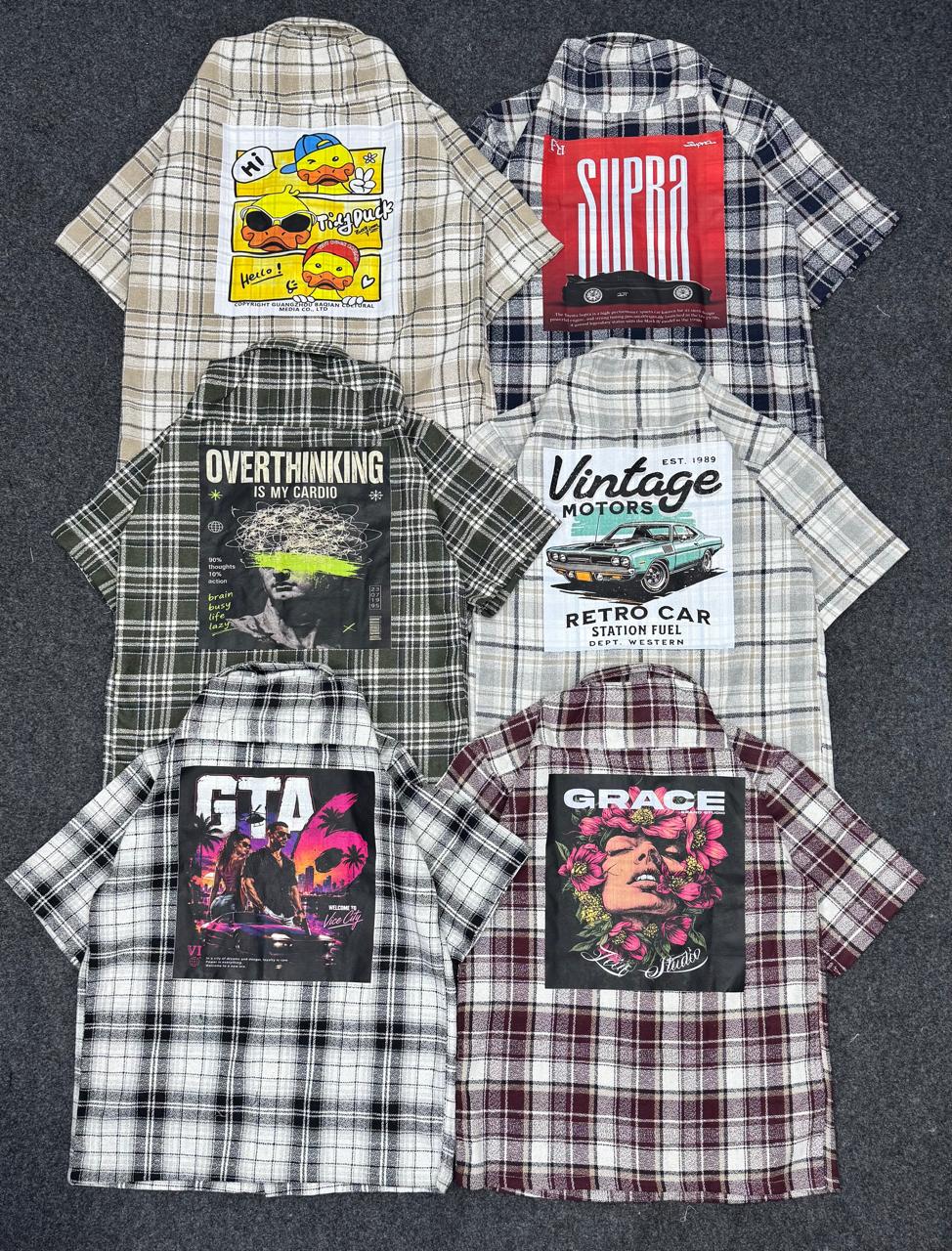 3 PIECES BOXY SHIRTS