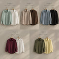 2 Piece Satin Shirt