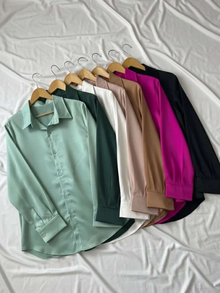 2 Piece Satin Shirt