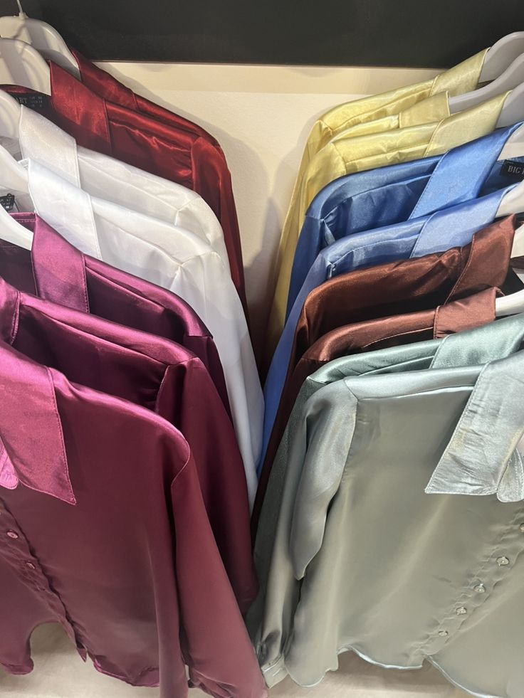2 Piece Satin Shirt