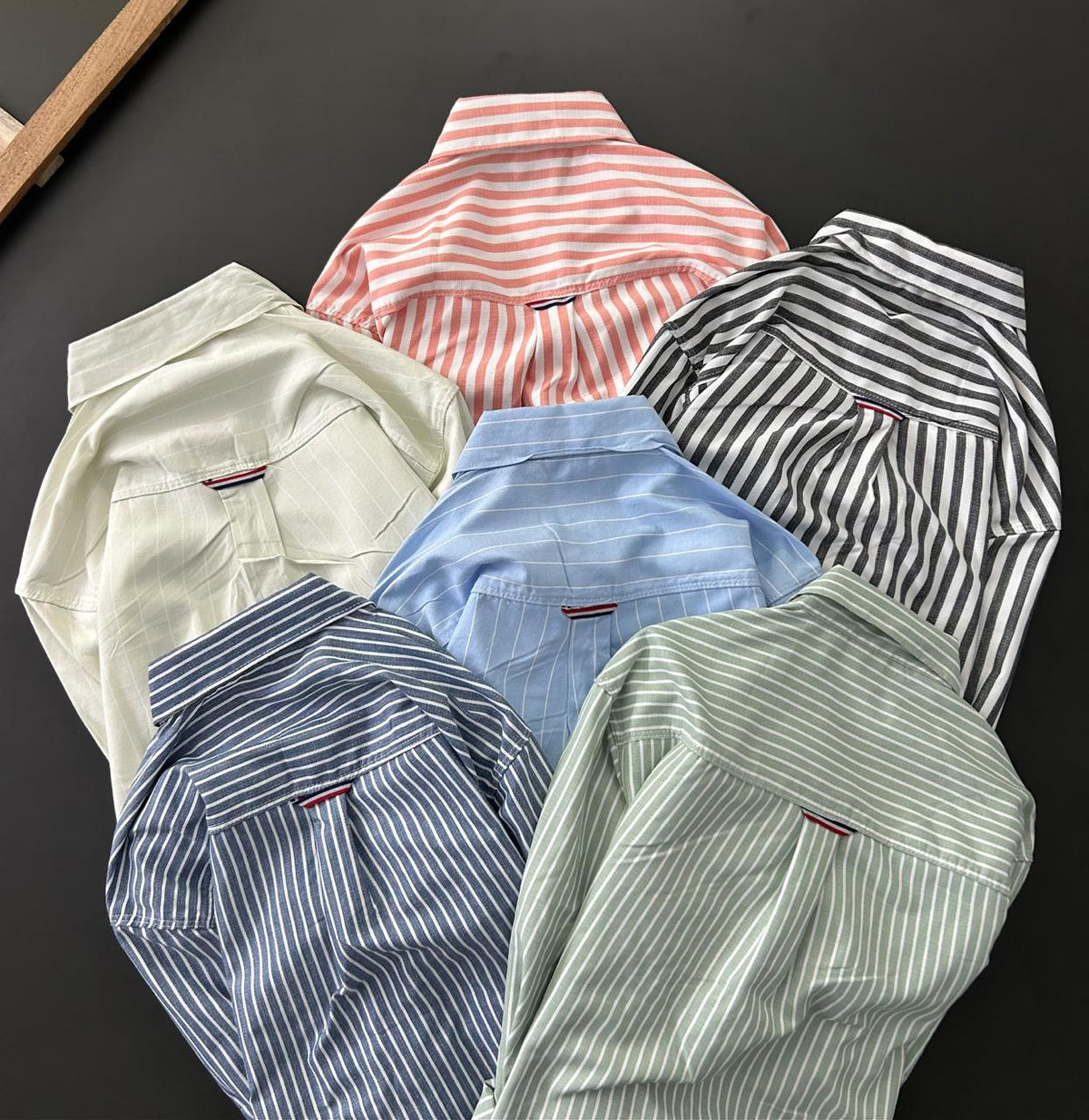 2 Pcs Striped Shirt