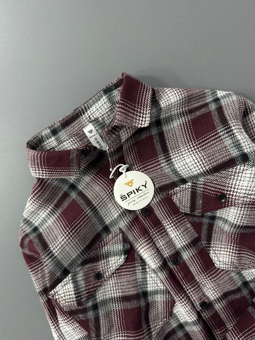 2 Pcs Checked Flannel Shirt