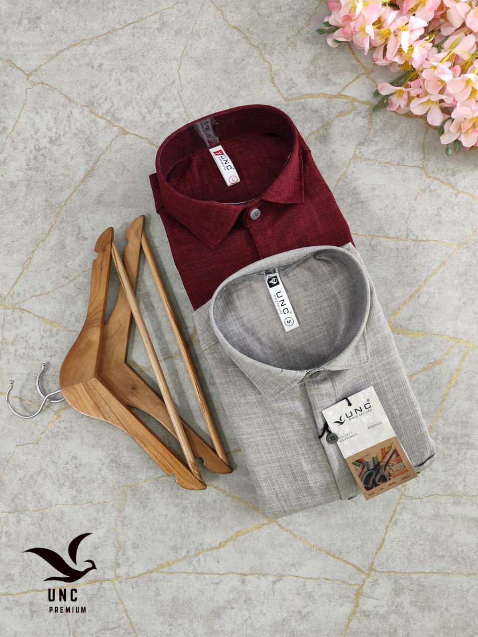 2 PCS KOREAN LINEN SHIRT