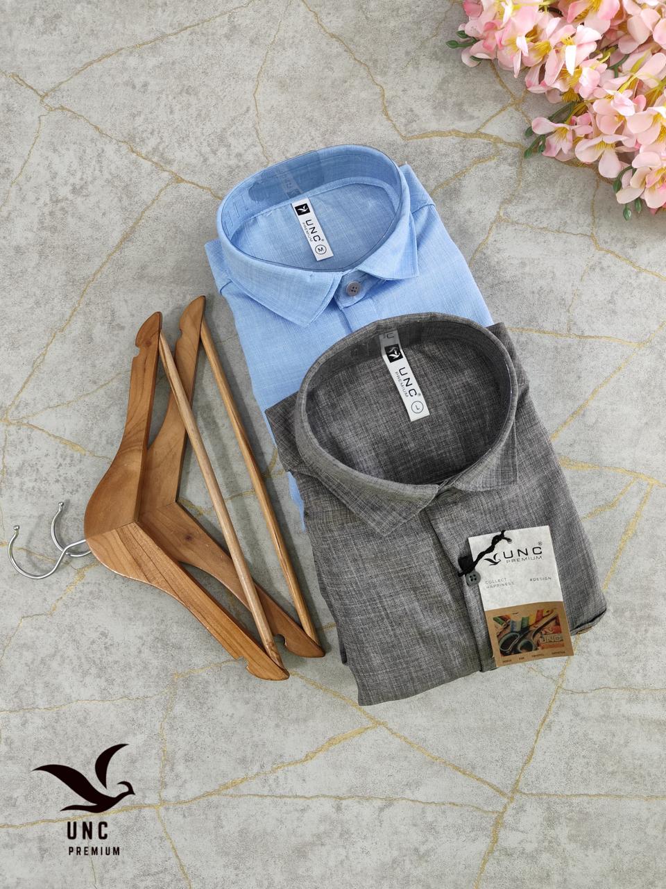 2 PCS KOREAN LINEN SHIRT