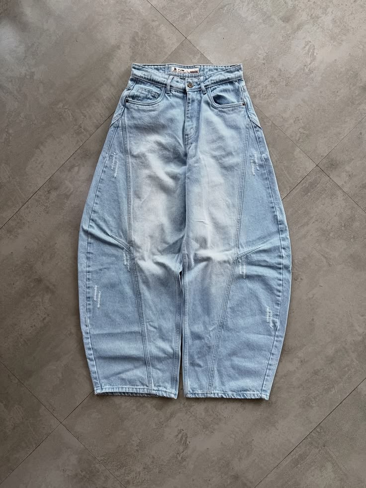 BARREL BAGGY JEANS