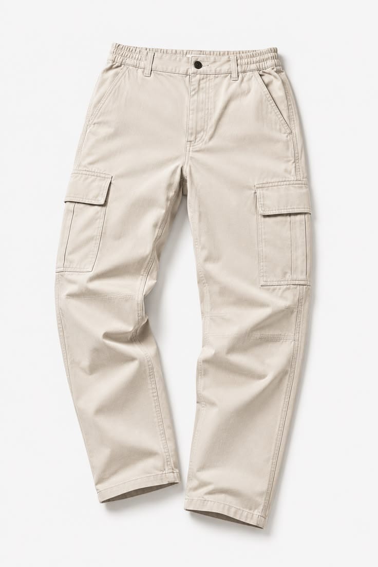 2 PCS  COTTON CARGO PANT