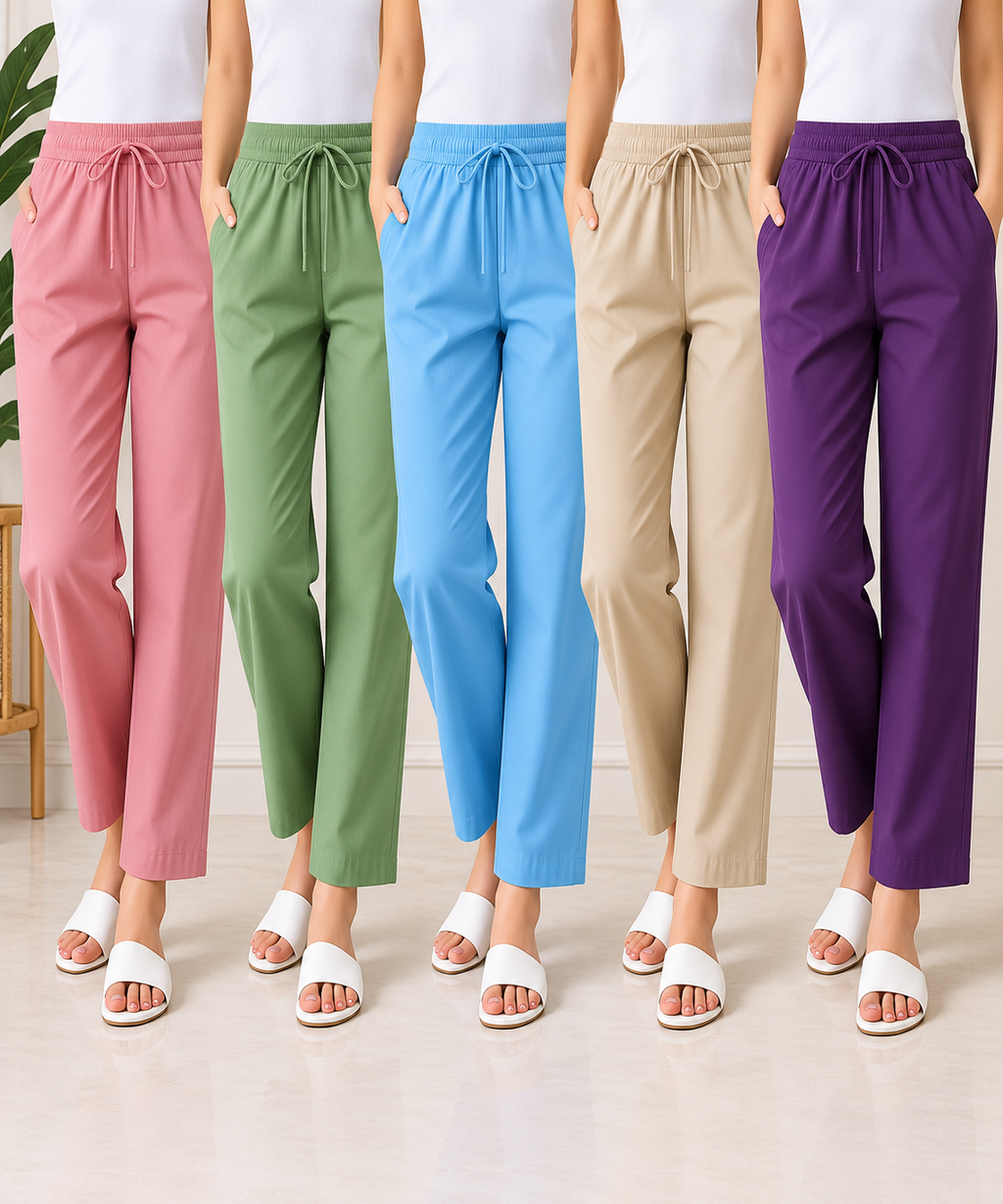 4 PCS STRAIGHT PANT COMBO