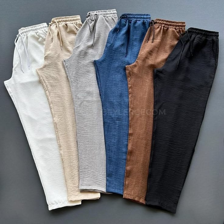 Linen pants - 2 pcs combo