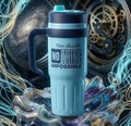 Steel tumbler