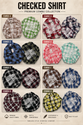2 premium Metro checked shirts