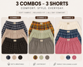 Cotton boxers- 3 pcs