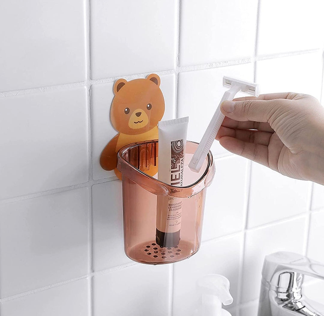 Bear shaped Tooth brush holder