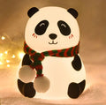 Silicone panda night lamp